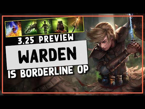 3.25 WARDEN IS THE NEW RAIDER AND HIS OP LIMIT – Path of Exile Warden Preview