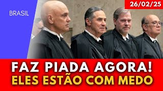 PÂNICO NO SUPREMO: Ministros estão apavorados com punições dos EUA