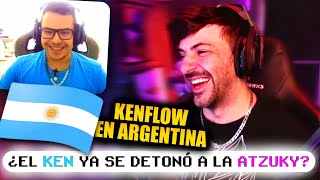 NEXXUZ pregunta a KENFLOW su EXPERIENCIA de estar en ARGENTINA 🇦🇷 (DETONÓ A ATZUKY?) 😆