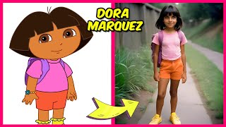 Dora The Explorer Characters In Real Life ✨+ Guess The Voice + Their Favorite Drinks \u0026 More! | Boots