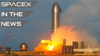 Starship SN10 Fired Up - GO For Launch #3 | SpaceX in the News