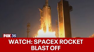 SpaceX launches Falcon Heavy rocket for its USSF-67 mission from Florida