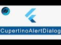 CupertinoAlertDialog - Flutter Programming