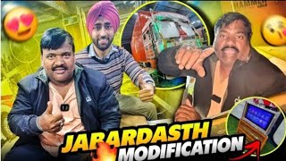 Hamare Truck Ka Modification Complete LED Screen Camera Lag Gaya 😍 || Truck Modification || #vlog