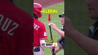 He Got Caught With An Illegal Bat