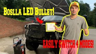 The World's first 4 color LED headlight bulb Boslla Bullet