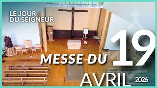 🔴 EN DIRECT | Messe du 19 Avril 2026 – Le Jour du Seigneur