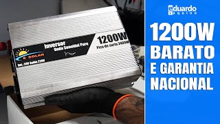 INVERSOR OFFGRID 1200W REAL, Alta Qualidade e Custo Baixo (Parte 1)