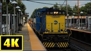 4K/60p: LIRR Friday New Hyde Park and Mineola Rush Hour