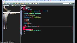 Count line word and char in a file in java