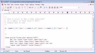 Beginner PHP Tutorial 69 Working with $ GET Variables