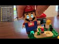 Lego Super Mario Question Mark Block ? Review and all 10 Stars found !!!!!