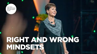 Right and Wrong Mindsets  | Joyce Meyer | Enjoying Everyday Life