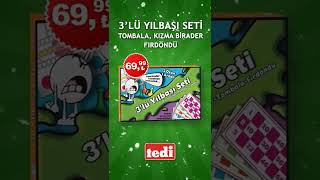 ⭐⛄️🎁 Tombala, Kızma Birader, Fırdöndü… #tedi #tedidiscount #yılbaşı #tombala #kızmabirader #fırdöndü