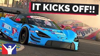 iRacing GT3 at Le Mans is MAYHEM!! | Season 4 2024