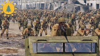 ARMA 3 - 1,000 Soldier battle | NPC War \u0026 A.I battle | Streets of Stalingrad