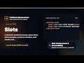 Slots Explained | FullStack Masterclass JavaScript Course