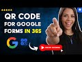 How to CREATE a QR CODE for GOOGLE FORMS in 36 S