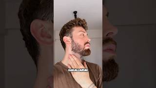 Sakal tıraşı ile jawline hilesi 🤩 Sizce nasıl olmuş?