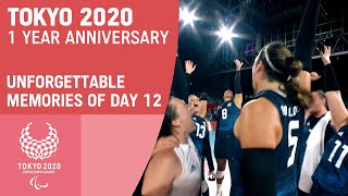 Tokyo 2020 - 1 Year Anniversary: Unforgettable Memories of Day 12 | Paralympic Games