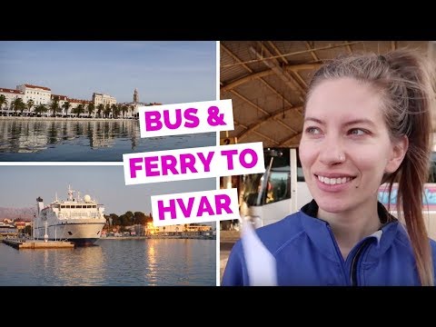 Ferry from Split to Hvar, Croatia travel vlog Ferry from Split to Hvar, Croatia travel vlog