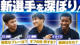 【2023-24】新加入選手が色んな質問に答えるZ！【近藤・棚橋・ルイス】