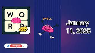 WordBrain Brainy’s New Year Event January 11, 2025 - All Parts Answers