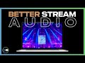 Church Stream Audio Setup - Music vs. Pastor Volume Fix