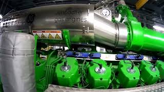 Exploring the GE Jenbacher 6000HP V12 Engine \u0026 DIA.NE | Walk Around \u0026 Power Demonstration