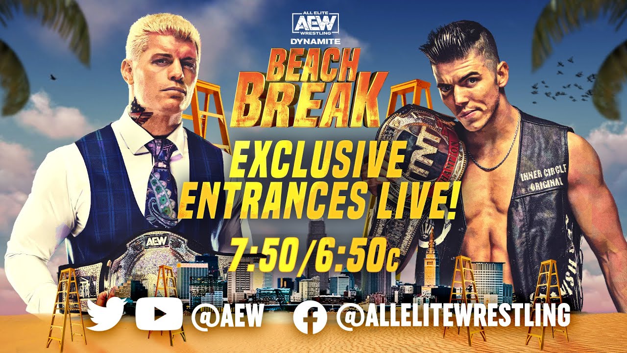 Exclusive Cody Rhodes & Guevara Entrances For Their Ladder Match | AEW ...