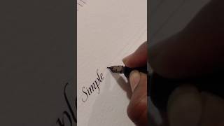 Italic calligraphy #calligraphy #calligraphyvideos #handwriting