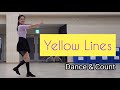 Yellow Lines (Improver) 거울모드 (Mirrored) Linedance Dance & Count