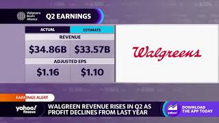 Walgreens stock rises on Q2 earnings beat