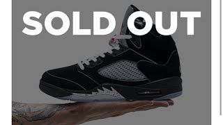 Live Cop: AIR JORDAN 5 REIMAGINED BLACK METALLIC JD/FINISHLINE EA