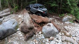 Can am x3 \u0026 Polaris rzr take on a nasty rocky trail,  Part 1