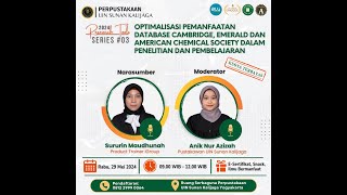 Research Tools Series #03:  Optimalisasi Pemanfaatan Database Cambridge, Emerald Dan ACS..