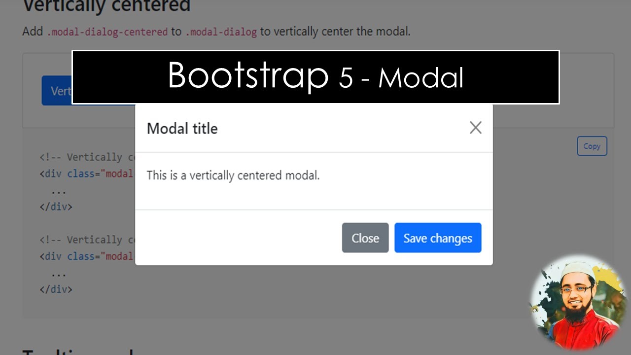 Bootstrap 5 - Modal - YouTube