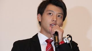 仮面ライダードライブ・竹内涼真、映画評価を毎日チェック！「うるうるしてる」映画「劇場版　仮面ライダードライブ　サプライズ・フューチャー」舞台あいさつ1　#event