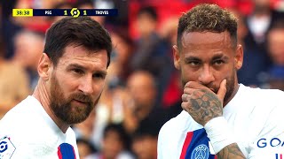 Neymar vs Troyes - English Commentary ● League One 2022/2023 (Home) HD