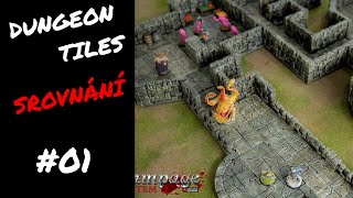 Dungeon Tiles #01 - porovnání typů, výhod a ceny