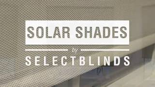 Learn why Solar Shades are a great choice to keep your house cool with SelectBlinds.com