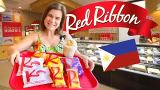 Let's Try A Filipino Bakery! - Red Ribbon Bakeshop