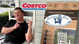 Rock w/ the COSTCO EXCLUSIVE Leisure Line Rocking Chair!