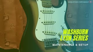 Washburn Lyon Series Electric Guitar || Review Gitar Elektrik Sebelum Servis