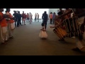 kerala traditional drums beat in hyderabad chendamelam baby neetha cute entry part3