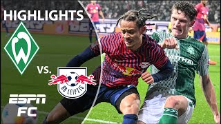 Werder Bremen vs. RB Leipzig | Bundesliga Highlights | ESPN FC