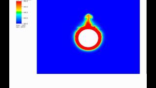 Conjugate heat transfer CFD simulation