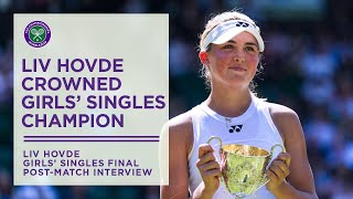 Liv Hovde Wins Girls' Singles Final | Wimbledon 2022
