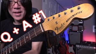 Q & A  #1 - How To Use Triads Musically...