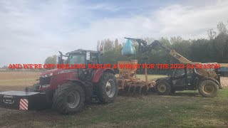 And We're Off! - Drilling Barley \u0026 Wheat for the 2023 24 Season